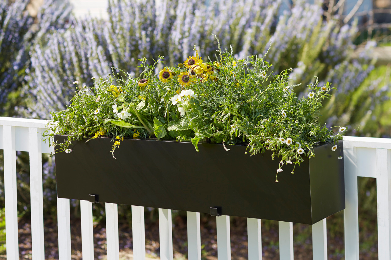 Modern Railing Planter